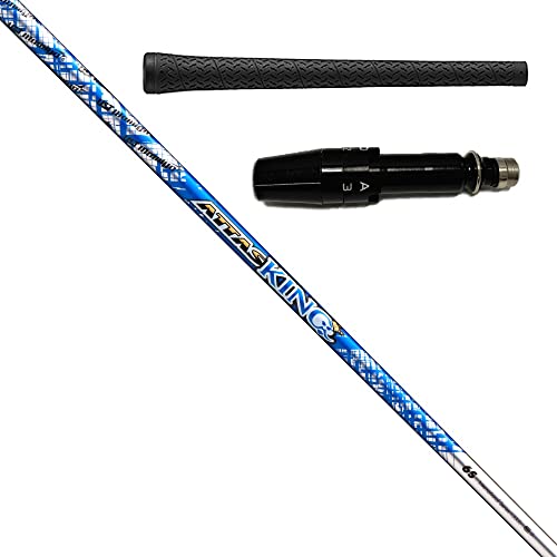Titleist (タイトリスト) TSi シリーズ ドライバー対応スリーブ付シャフト ATTAS 13 KING (キング) 6S 45インチ (IOMICグリップ付)