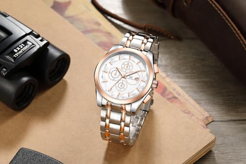 Image of IIK COLLECTION Watch for Man Stainless Steel Chain|Long Battery Life with Long Lasting Polish Water Resistance| Trendy Design| Push Button Lock Durable Watch for Boys