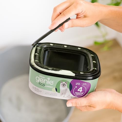 Sacs à litière compostables contre les odeurs avec cartouche Jumbo Eco