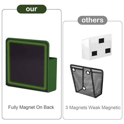 image for KITANIS Magnetic Pen Holder,2 Pack Magnetic Dry Erase Marker Holder wi