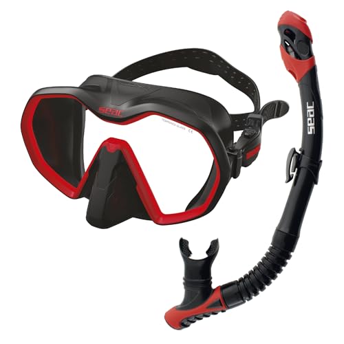 Masque frameless SEAC Icona Dry pour explorer les récifs en plongée sous-marine