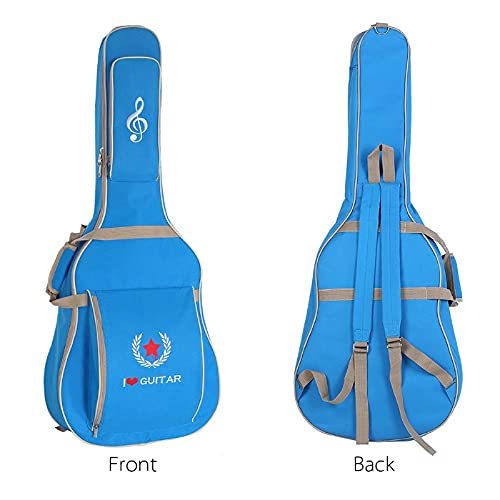 Housse de transport pour guitare en tissu Oxford 600D résistant à l’eau 10 mm rembourré en coton éponge Sac à dos… - Les Beatles, Paul McCartney, John Lennon, RIngo Starr, George Harrison Housse de transport pour guitare en tissu Oxford 600D résistant à l'eau 10 mm rembourré en coton éponge Sac à dos… – Image 4