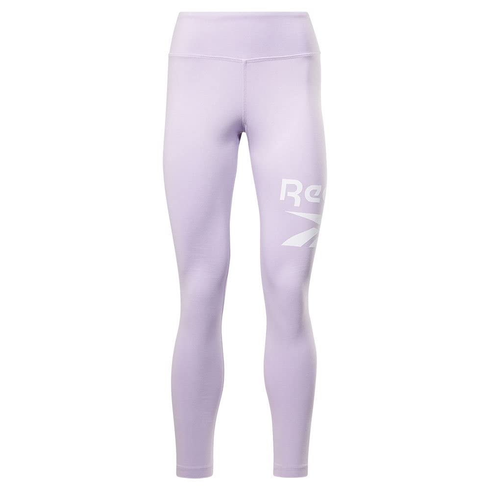 Reebok Women's Identity Logo Leggings, Purple Oasis, XL