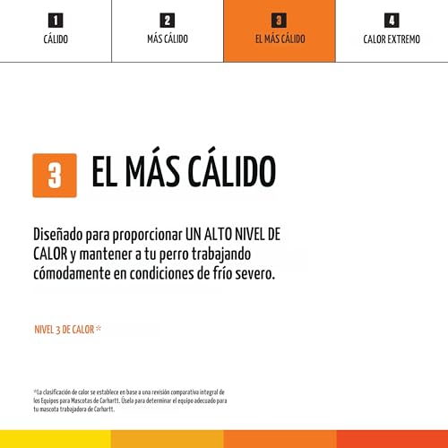 Chaqueta resistente para perros Carhartt abrigo aislado viento L 5