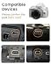 Sinoacc Mini USB Kabel, USB A 2.0 auf Typ Mini B (5 Pin) 480mbps Datenübertragungskabel Kompatibel mit Gopro 4 3 + 3 2 Canon Eos Powershot Nikon Kamera - 100cm