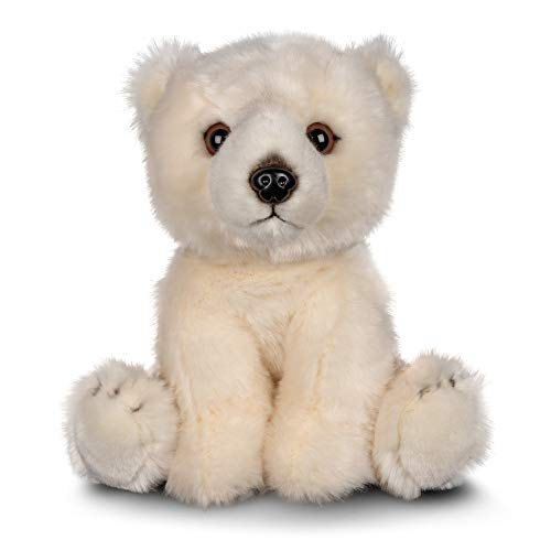 Peluche ours polaire Tobar blanc doudou lavable pour apaiser les colères de l'enfant