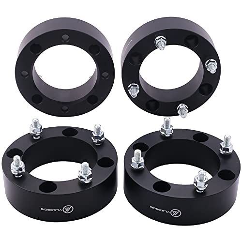 VLAOSCHI Black Forged 4x156 to 4x137 Wheel Adapters 2 Inch 3/8-24 Studs Compatible with Polaris Kawasaki 4 Lug 4/156 to 4/137 Rims for Ranger Sportsman 400 500 600 700 KSF 250 RZR XP - Pack of 4