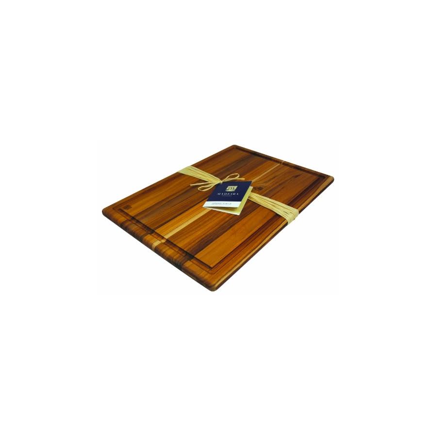 Madeira-Provo-Teak-Edge-Grain-Carving-Board-12-x-18 Madeira Provo Teak Edge-Grain, Carving Board - 12" x 18"