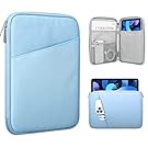 TiMOVO 9-11 Inch Tablet Sleeve Case Compatible with iPad 10.2 2019-2021,2020 iPad Air 4 10.9, iPad Pro 11 2018-2021,Galaxy Tab A7 10.4,S6 Lite 2020, Surface Go 2/1, Portable Protective Bag, Light Blue
