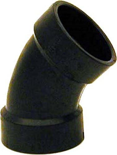 Genova Products 80630 ABS-DWV 45-Degree Elbows, 3"