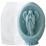 Matériaux de qualité alimentaire : le moule Maria est fabriqué en silicone de qualité alimentaire. Le moule à bougie Maria est indéformable, durable, doux et facile à enlever. Il est épais, robuste et élastique. Le moule en résine pour œufs de Pâques résiste à des températures allant de -40 à 220 °C. Passe au micro-ondes, au four, au réfrigérateur et au lave-vaisselle.