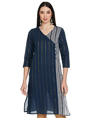Image of Max Women's Cotton Straight Fit Straight Kurta