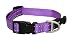 ROGZ Utility Medium 5/8-Inch Reflective Snake Dog Collar, Purple