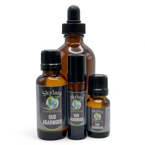 Aceite Esencial Natural de Oud (Agarwood) 4oz