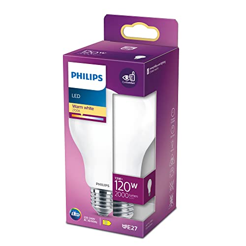 BOMBILLA STANDARD LED E27 13W 2.000Lm 2.700K LUZ CALIDA PHILIPS