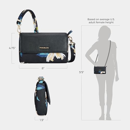Image of Travelon Anti-Theft Addison Convertible Crossbody /Belt Bag