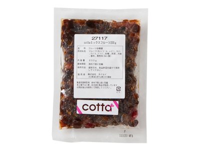 cotta �~�b�N�X�t���[�c�@200g