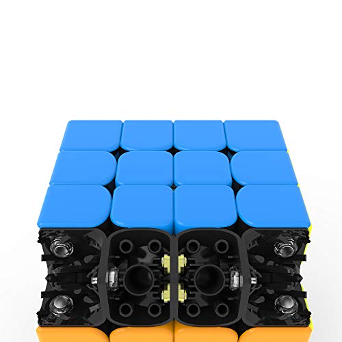 GAN 460 M Speedcube, 4x4 Cubo Master Magnetico 460M Puzzle Giocattolo Rompicapo (Stickerless, Senza Adesivi)