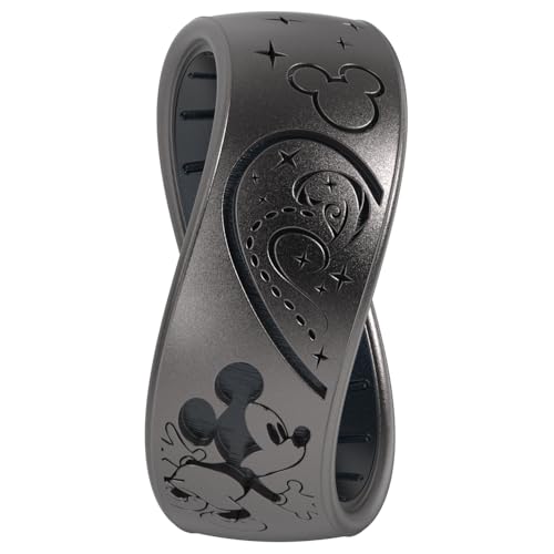 Enso Rings Etched Disney Collection - Mickey & Minnie Classic Dualtone Silicone Ring3