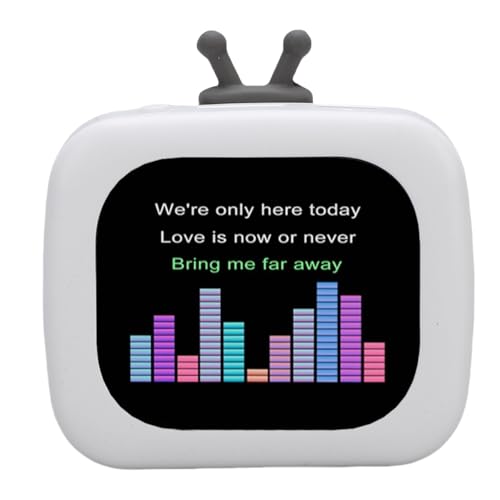 Taidda Altavoz con Pantalla Táctil Pantalla de 2,01 Pulgadas 5.4 Altavoz Inalámbrico Portátil Sonido Fuerte de 5 W Micrófono Incorporado Tiempo de Reproducción de 6-8 Horas