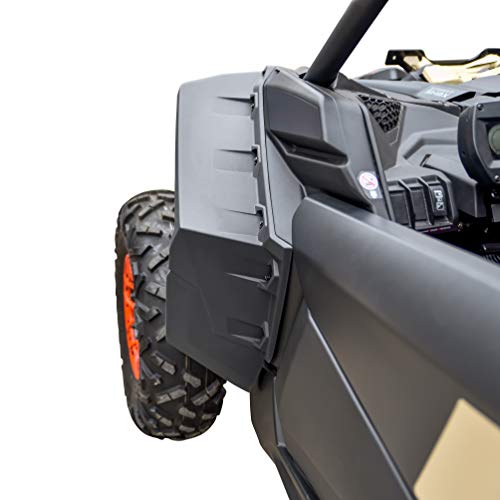 SAUTVS Wider Extended Fender Flares Kit for Can-Am X3, XXL Front Mud Flaps Mud Guards Extension for Can Am Maverick X3 MAX All Models Accessories 2017-2025 (2PCS) - Thumbnail 5
