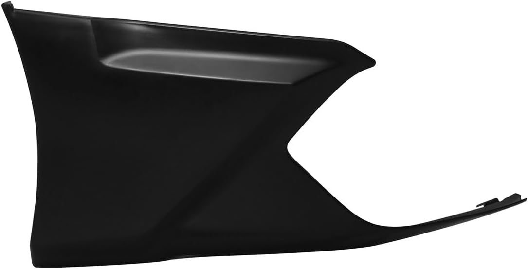 Rear Bumper Side Apron, Compatible with 2016-2021 Honda Civic Sedan(Exludes Si Model), HFP Style Black PP Protector Spoiler, Lower Splitter Canards Diffuser Valance Corner Spats, 2PCS