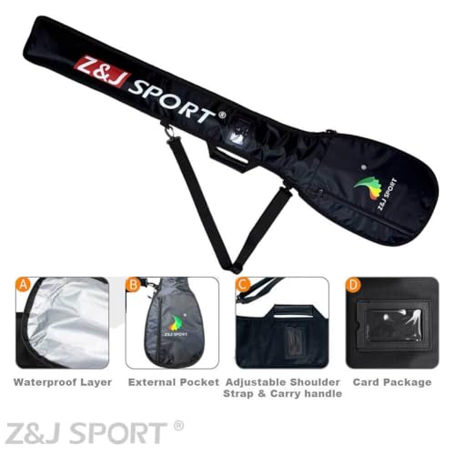 Z&J SPORT Paddeltasche für Outrigger-Kanu-Paddel