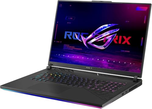 Image of ASUS ROG Strix G18 G814 Gaming Laptop 18 inch QHD+ (2560x1600) 240Hz (100% DCI-P3) Intel 24-Core i9-13980HX 32GB DDR5 1TB SSD GeForce RTX 4070 Thunderbolt RGB Backlit Fast Charging Win11 ICP Acc