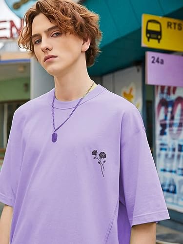 Image of Rigo Printed Oversized T-Shirts for Men | Drop Shoulder T-Shirt for Men