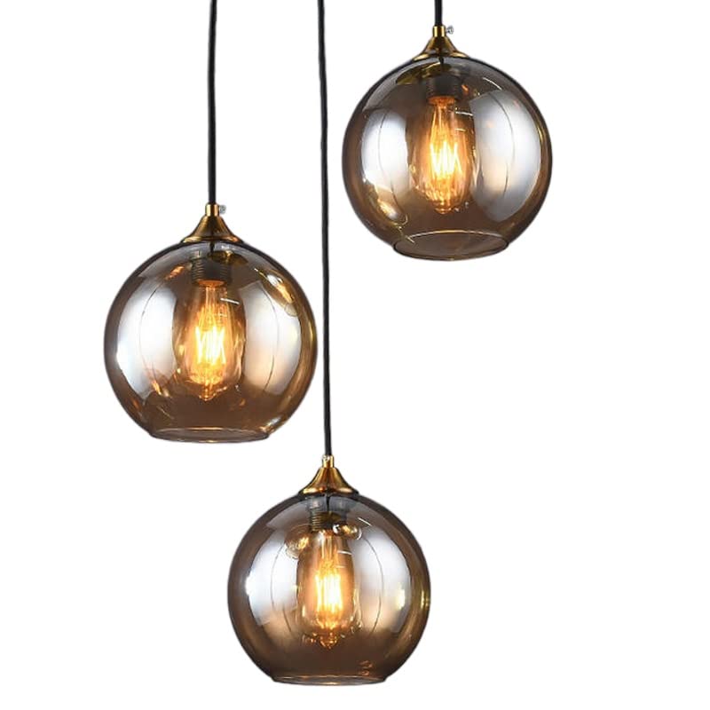 Luminaire en verre pour une ambiance douce de salon