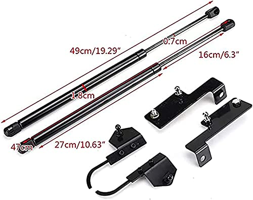 WXXT Auto Cofano Ammortizzatori Motore Molle a Gas...