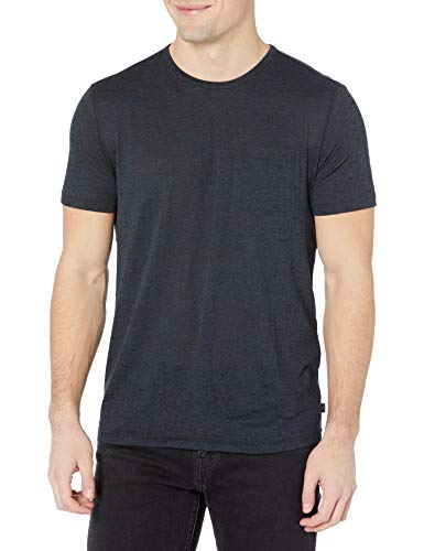 John Varvatos Men's Burnout Short Sleeve Crew T-shirt