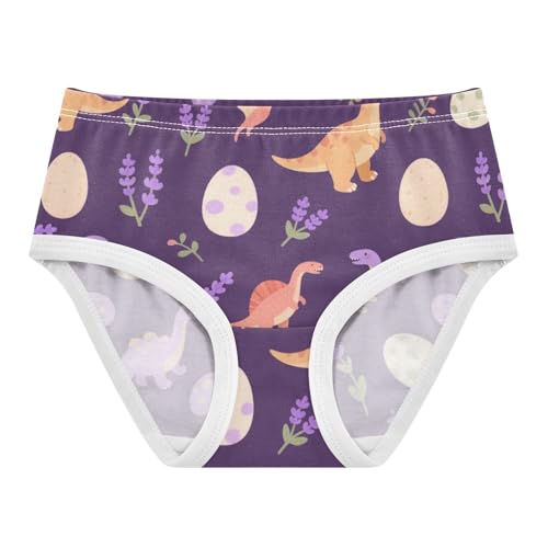 Girls' Underwear Dinosaur Dino Toddle Brief Panties 2-8 Years 20300698