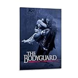 The Bodyguard Movie Poster Canvas Art Posters for Room Aesthetic And Wall Art Picture Living Room Decor Poster 08x12inch(20x30cm) Frame-style