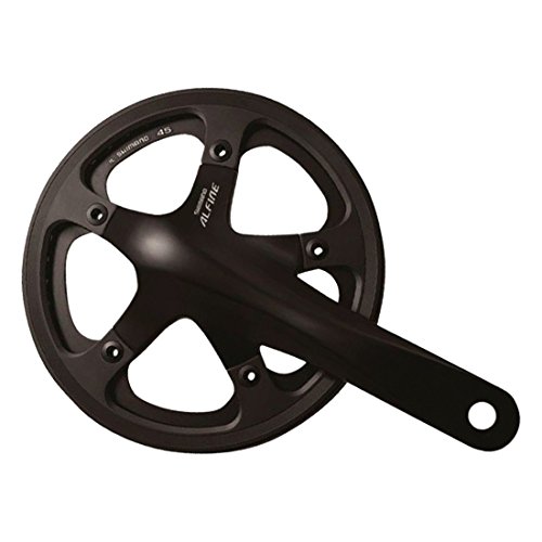 Pédalier SHIMANO FC-S501 noir à 9 vitesses pour vélo urbain exigeant