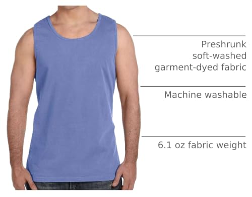 Image of Comfort Colors 6.1 oz. Ringspun Garment-Dyed Tank