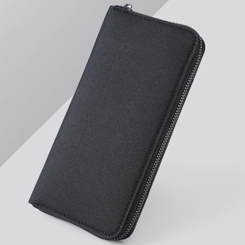 Multi-slot Portable Large Capacity Long Wallet for Men(Black)