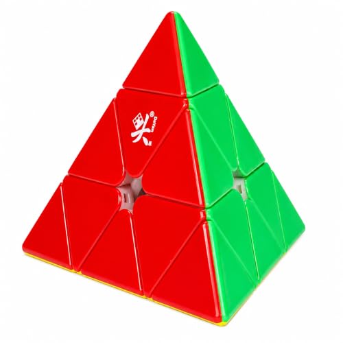 Image of Dayan Pyraminx V3 Magnetic Speed Cube | 10 Magnet Ball-Core | 48-Level Numerical Dual Adjustment & Adjustable Core Magnets | Lightweight 60g Professional Stickerless Pyraminx Puzzle
