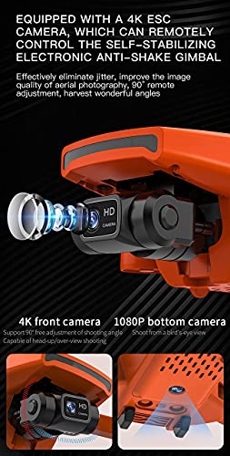 Ficha técnica 2021 GPS Drone con 4K Camera para Adultos 5G WiFi 2-Axis RC Quadcopter con FPV Live Video GPS Return Home Brushless Motor Follow Me 25 Minutes Flight Time - Fernando Cortés