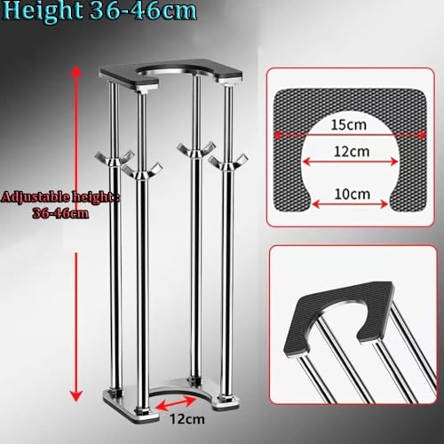 Patas de mesa ajustables de acero inoxidable para soporte de fregadero 7