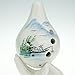 Hand Painting "Shan Shui" 6 Hole Ocarina,Alto C,Glazed Ceramic,Beautiful Design,Wine Bottle Style by OcarinaWind