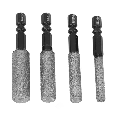 Kit de sierras de corona Fafeicy con cera de enfriamiento miniatura 4