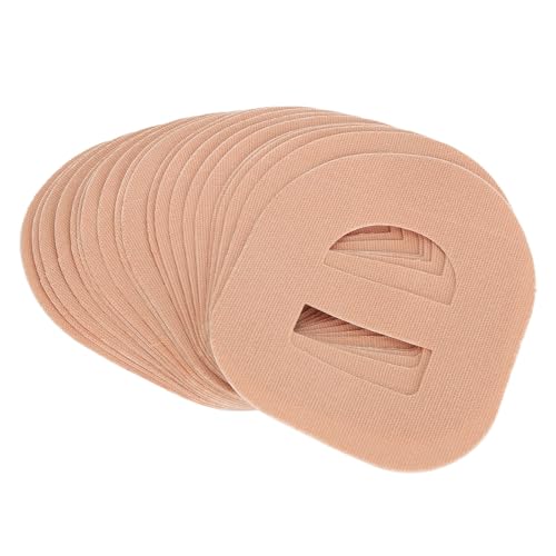 Naroote Ruban Adhésif Imperméable prédécoupé, Résistant à la Transpiration, pour Pompes à Insuline, Durable et Facile à Utiliser, Idéal pour la Natation et l'exercice, 20 Pièces (Nu)