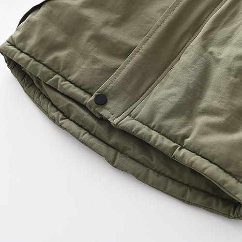 Boy Girls Windproof Padded Jacket Warm Fleece Thickened Hooded Jacket Toddler Kids Fall Winter Warm Clothes Girls Winter Coat4