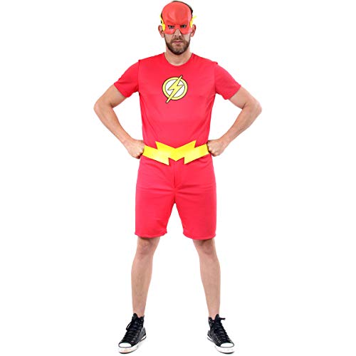 Fantasia The Flash curto Adulto 945602 M