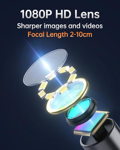 Endoscope Inspection Camera, AOPICK 4.3'' IPS Screen 1080P HD Borescope Inspection Camera with 8 LED Lights, Handheld IP67 Waterproof DrainCamera, 16.5ft Semi-Rigid Cable, Gadgets for Men 3 Endoscope Inspection Camera, AOPICK 4.3'' IPS Screen 1080P HD Borescope Inspection Camera with 8 LED Lights, Handheld IP67 Waterproof DrainCamera, 16.5ft Semi-Rigid Cable, Gadgets for Men - Image 3