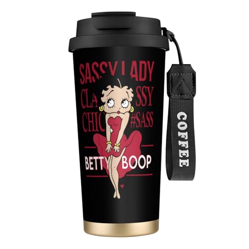 �^���u���[ �x�e�B����� 316�X�e�����X�� �R�[�q�[�J�b�v �W���X�g���[�t�� �ۉ� �ۗ� �^��f�M ��e�� ���� �����^�� �ԗp ���ڃh���b�v 2WAY �������ȒP �v���[���g 500ml (�u���b�N)