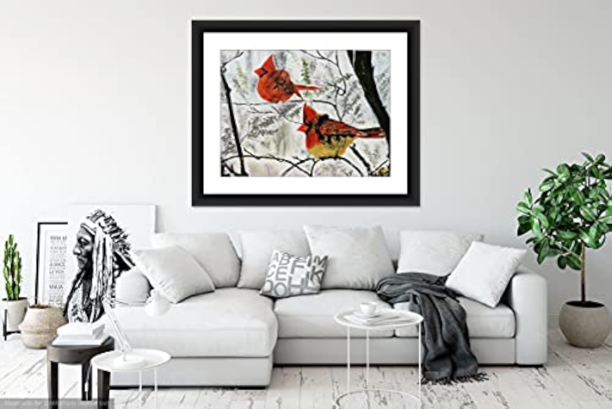 Digital Reprint | Snowbirds Framed Wall Art