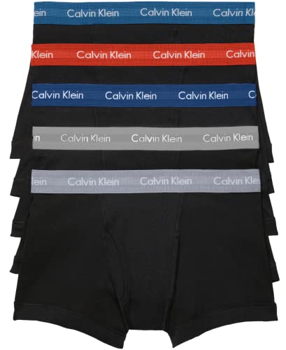 Calvin Klein Men's Underwear Cotton Classics 5-Pack Trunk