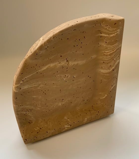 Artificial Stone Resin Shower Corner Shelf Bath Accessories (Noce Travertine)